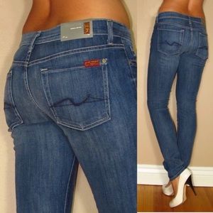 SFAM skinny jeans. 31. 7 For All Mankind